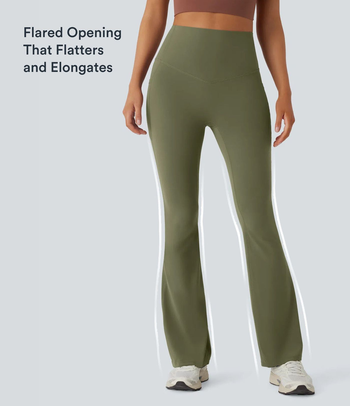 UltraSculpt High Waist Bootcut Legging