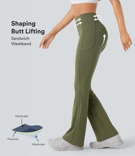 UltraSculpt High Waist Bootcut Legging